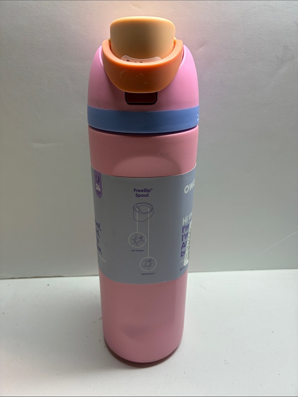 24 oz Owala FreeSip with Straw NEW